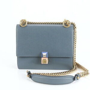 Fendi Canai leather chain Crossbody Bag